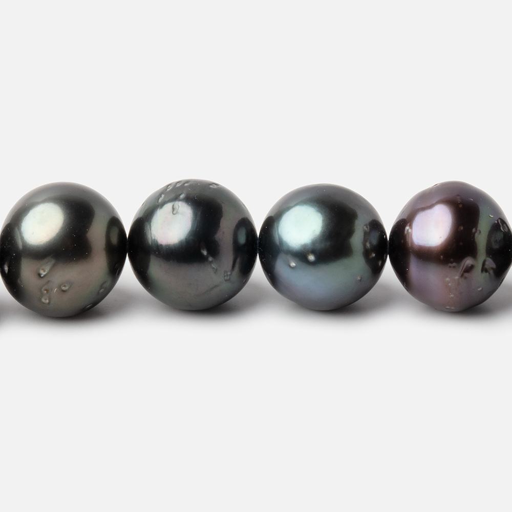 10-11mm Tahitian Saltwater Pearls 16 inch 40 Beads AA (ONLINE ORDER ONLY)
