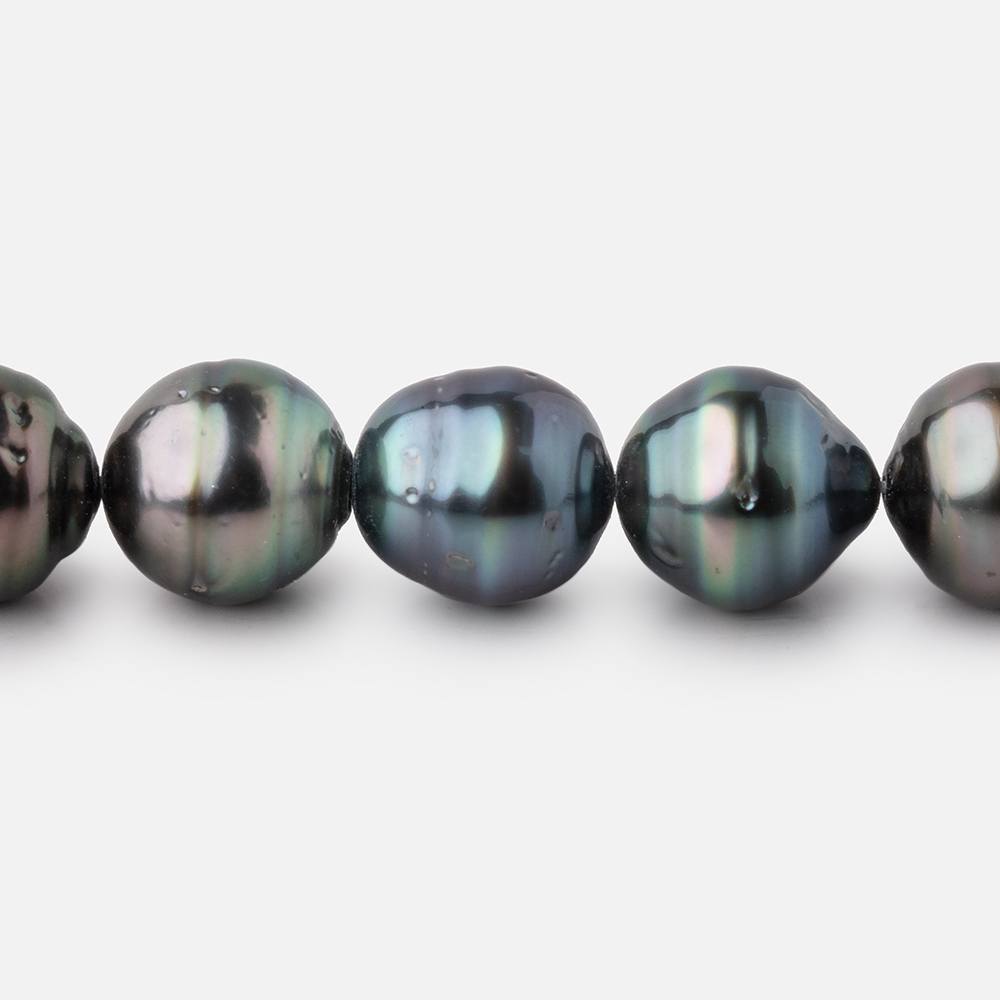 10-11mm Tahitian Saltwater Pearl Beads 16 inch 38 Pieces AA (ONLINE ORDER ONLY)