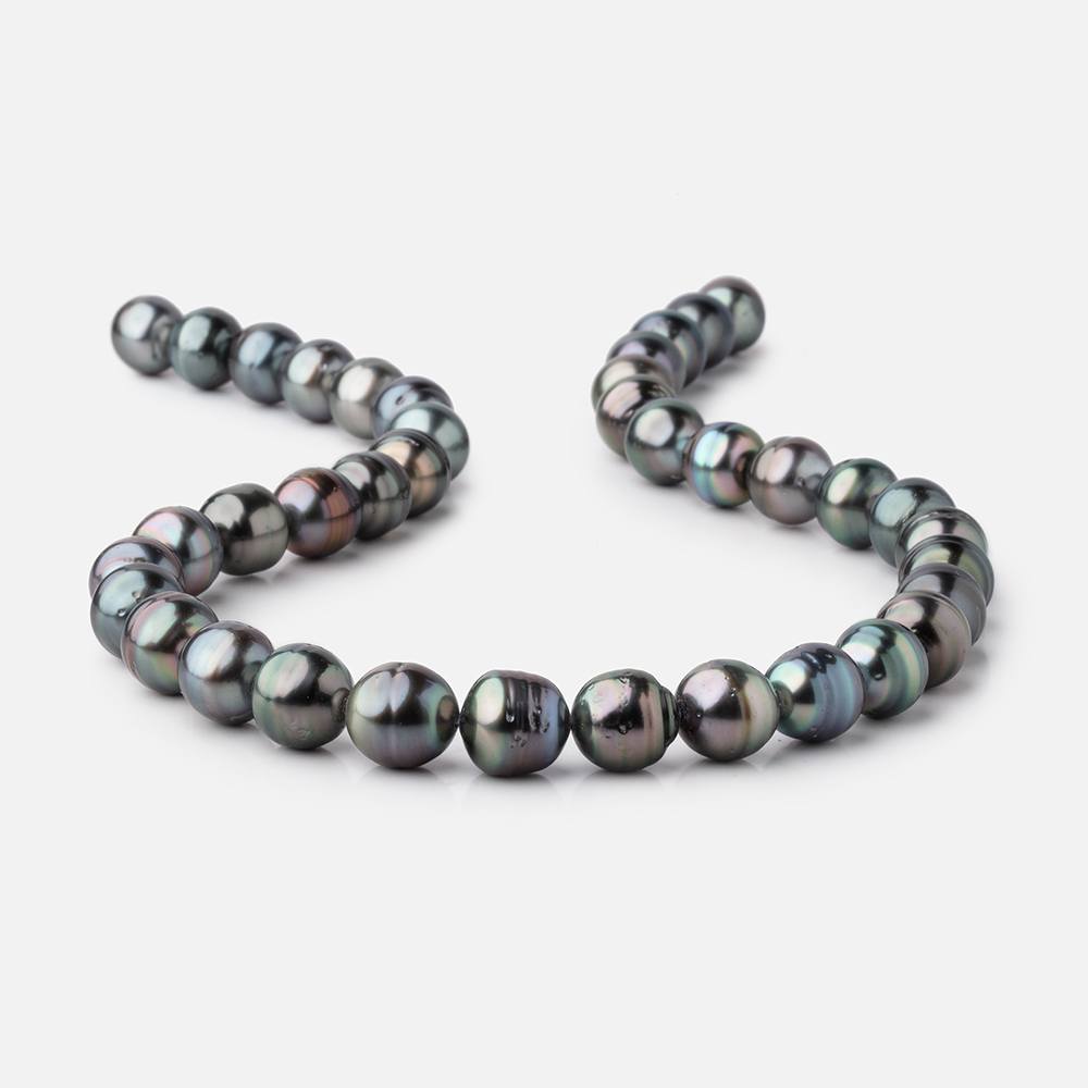 10-11mm Tahitian Saltwater Pearl Beads 16 inch 38 Pieces AA (ONLINE ORDER ONLY)