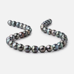 10-11mm Tahitian Saltwater Pearl Beads 16 inch 38 Pieces AA (ONLINE ORDER ONLY)