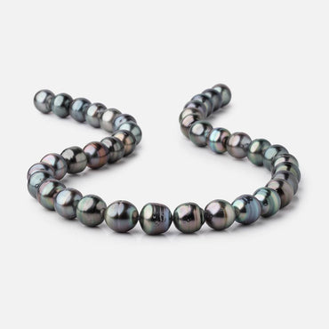 10-11mm Tahitian Saltwater Pearl Beads 16 inch 38 Pieces AA (ONLINE ORDER ONLY)