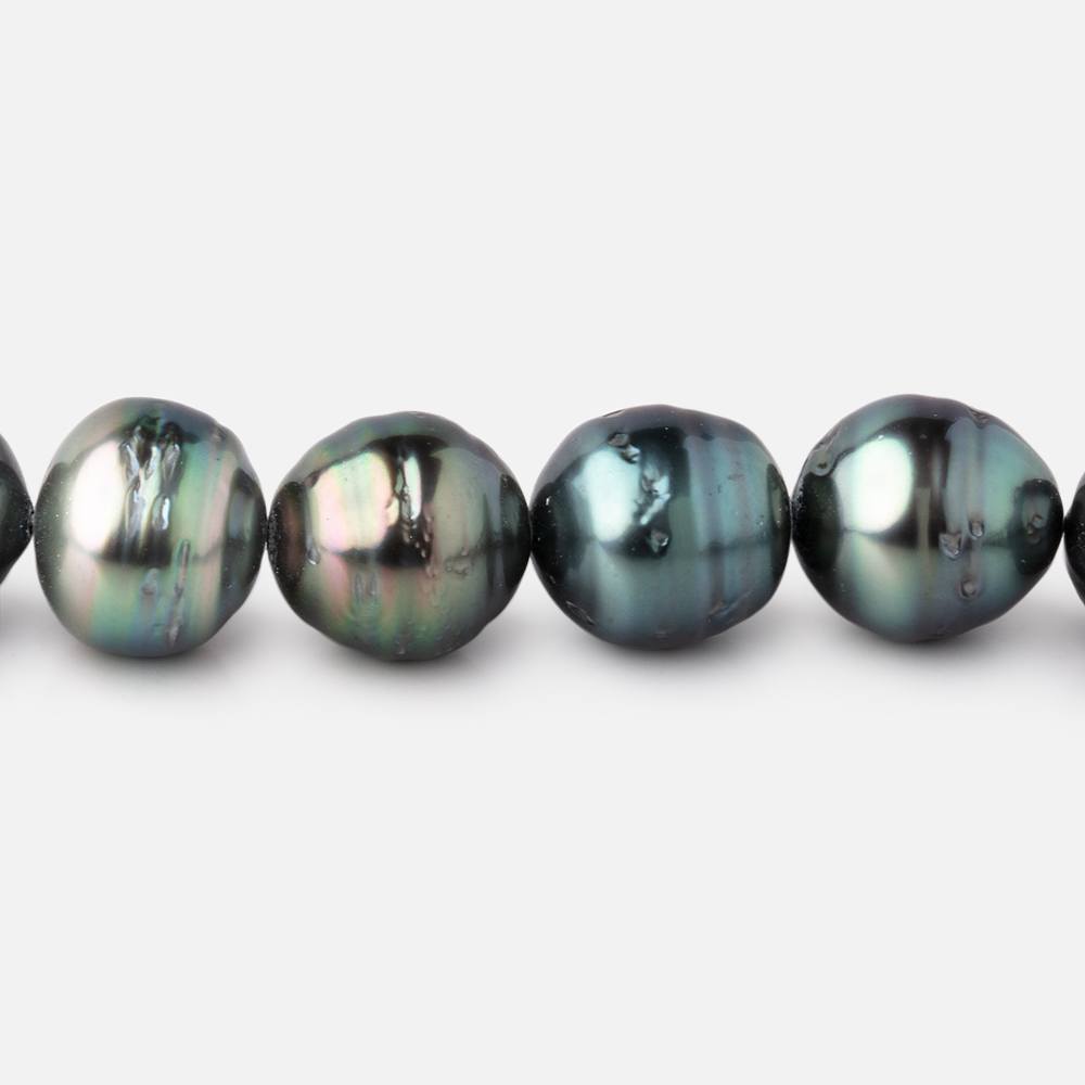 10-11mm Tahitian Saltwater Pearls 16 inch 38 Beads AA (ONLINE ORDER ONLY)