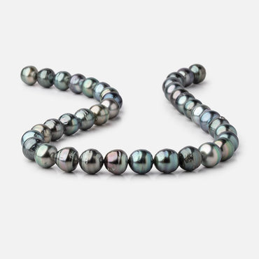 10-11mm Tahitian Saltwater Pearls 16 inch 38 Beads AA (ONLINE ORDER ONLY)