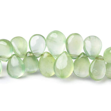 10-12mm Prehnite Plain Pear Beads 7.5 inch 46 pieces (ONLINE ORDER ONLY)