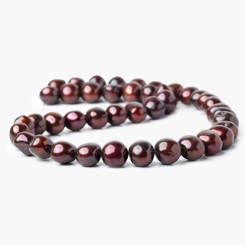 10-12mm Wine Baroque Pearls, 15 inch, 42 pieces (ONLINE ORDER ONLY)