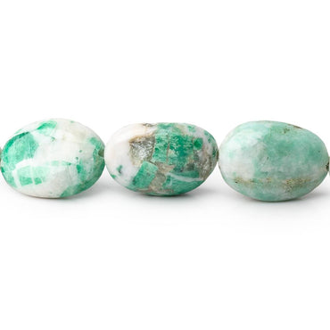 10-17mm Colombian Emerald in Matrix Plain Nuggets 20 inch 36 Beads (ONLINE ORDER ONLY)
