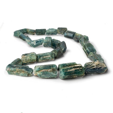 10-22mm Indicolite Tourmaline Straight Drilled Natural Crystal Beads 25 pieces (ONLINE ORDER ONLY)