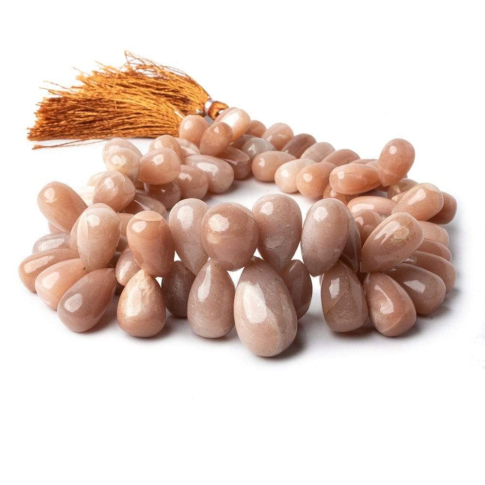 10-24mm Angel Skin Moonstone Plain Tear Drop Beads 73 pcs (ONLINE ORDER ONLY)