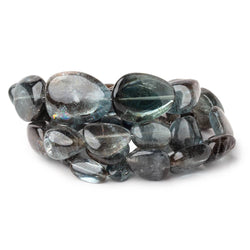 10-25mm Copper Moss Aquamarine Plain Nugget 23 inch 38 Beads AAA (ONLINE ORDER ONLY)
