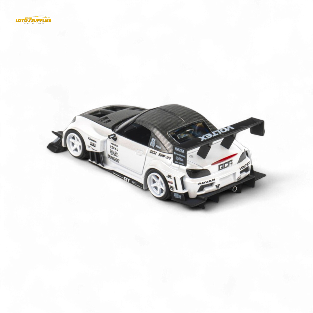 Microturbo Custom S2000 - Metallic White TOP FUEL 1:64 (ONLINE ORDER ONLY)