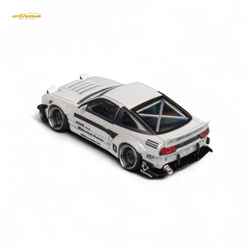 MicroTurbo Custom 180SX - Pandem Rocket Bunny White 1:64 (ONLINE ORDER ONLY)