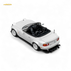 (Pre-Order) Microturbo Custom MX5 Rocket Bunny - Metallic White 1:64 (ONLINE ORDER ONLY)