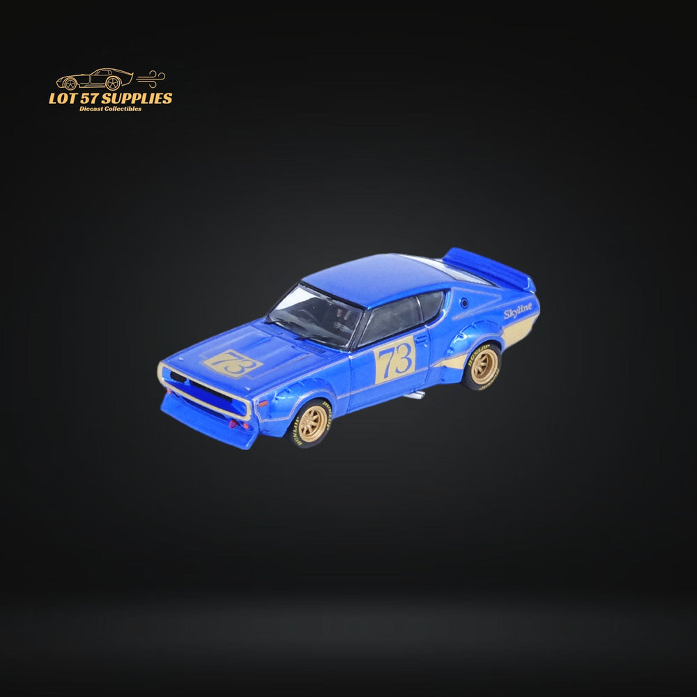 Inno64 Nissan Skyline 2000 GT-R (KPGC10) in Racing Concept Blue 1:64 IN64-KPGC110RC-BLU (ONLINE ORDER ONLY)