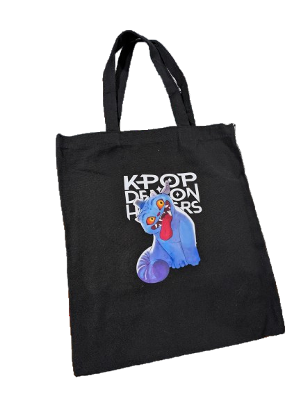 K-POP DEMON HUNTERS Tote Bag – Derpy Tiger (ONLINE ORDER ONLY)