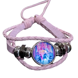 K-POP DEMON HUNTERS Leather Charm Bracelet – Fangirl Edition (ONLINE ORDER ONLY)