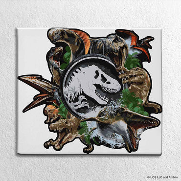 Jurassic Icons - Paint By Numbers Kit (ONLINE ORDER ONLY)