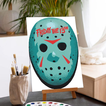 Jason's Mask - Paint By Numbers Kit (ONLINE ORDER ONLY)