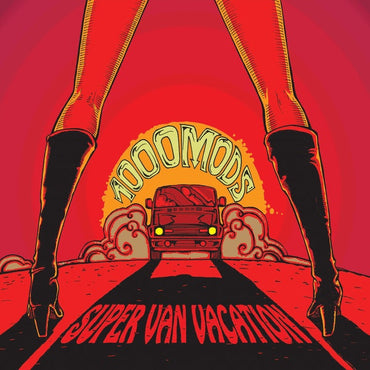 1000MODS - Super Van Vacation (Yellow/Red/Black Vinyl) [Vinyl] (ONLINE ORDER ONLY)