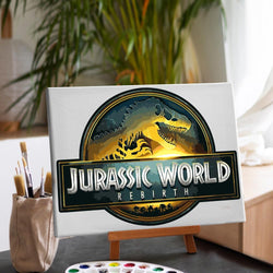 Jurassic World Rebirth - Paint By Numbers Kit