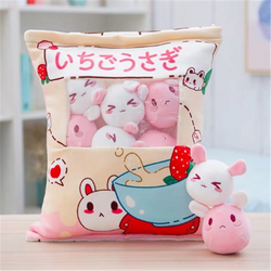 A Large Bag Of Snacks And Pillow Plush Toys (ONLINE ORDER ONLY)