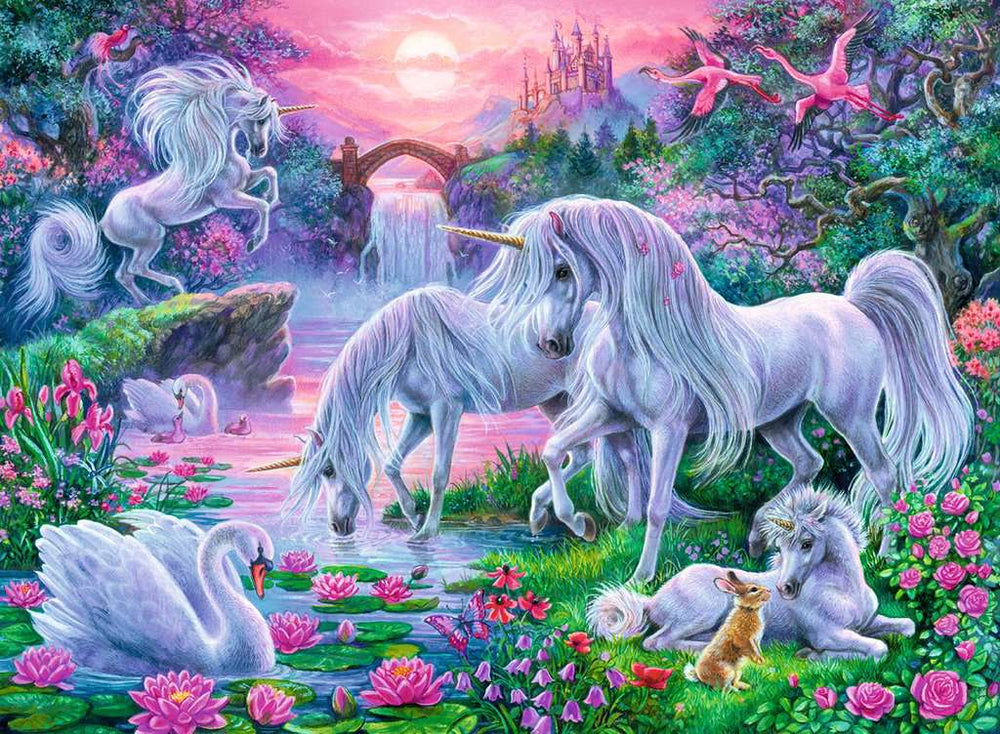 Puzzle: Unicorns in the Sunset Glow (ONLINE ORDER ONLY)