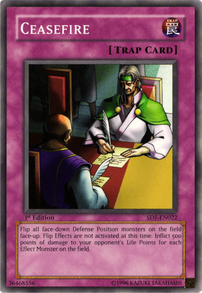 Ceasefire [SD1-EN022] Common (ONLINE ORDER ONLY)
