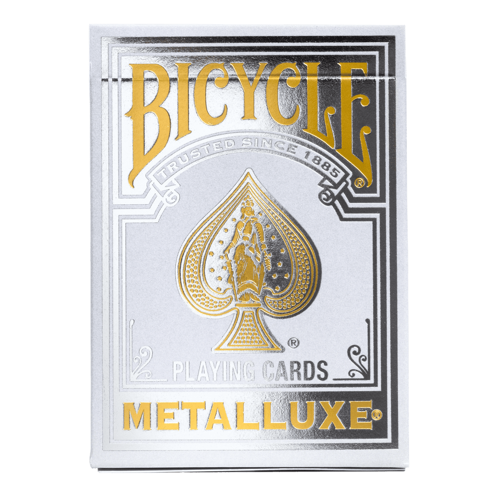 Bicycle Metalluxe Silver 2023 (ONLINE ORDER ONLY)