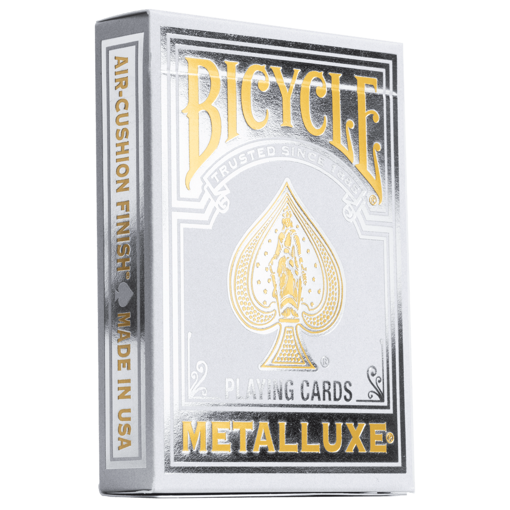 Bicycle Metalluxe Silver 2023 (ONLINE ORDER ONLY)