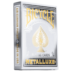 Bicycle Metalluxe Silver 2023 (ONLINE ORDER ONLY)