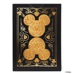 Disney Mickey Mouse inspired Black and Gold Playing Cards (ONLINE ORDER ONLY)