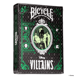 Disney Villains Inspired Playing Cards by Bicycle- Green (ONLINE ORDER ONLY)