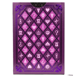 Disney Villains Inspired Playing Cards by Bicycle- Purple (ONLINE ORDER ONLY)