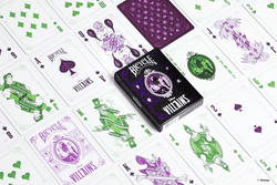 Disney Villains Inspired Playing Cards by Bicycle- Purple (ONLINE ORDER ONLY)