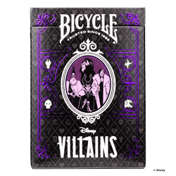 Disney Villains Inspired Playing Cards by Bicycle- Purple (ONLINE ORDER ONLY)