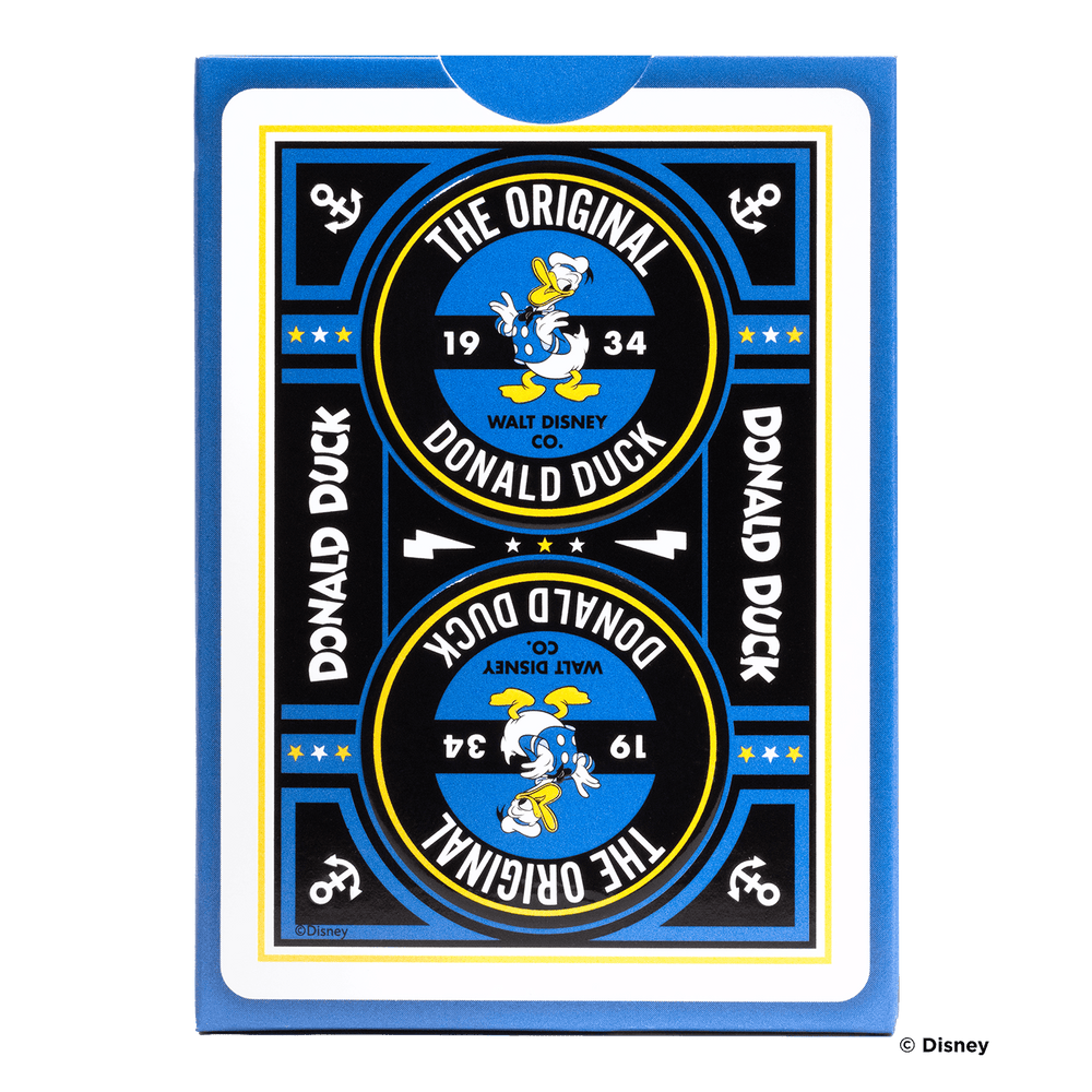 Disney Classic Donald Duck Inspired Playing Cards by Bicycle (ONLINE ORDER ONLY)