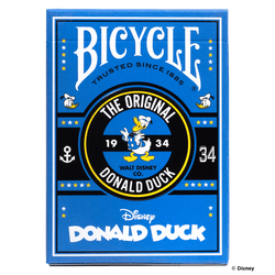 Disney Classic Donald Duck Inspired Playing Cards by Bicycle (ONLINE ORDER ONLY)