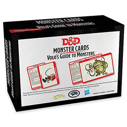 D&D: Monster Cards - Volo's Guide to Monsters (ONLINE ORDER ONLY)