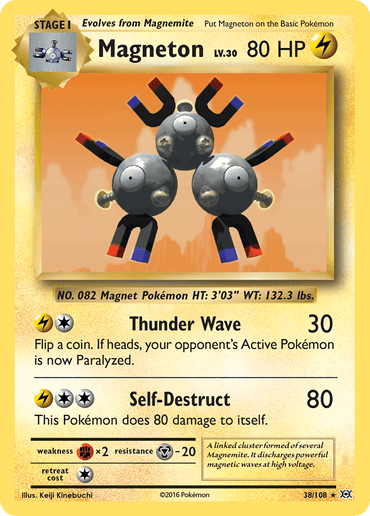 Magneton (38/108) [XY: Evolutions] (Online Only)