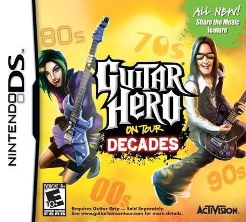 Guitar Hero On Tour Decades (Nintendo DS) (ONLINE ORDER ONLY)