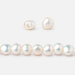 5-6mm Cream Baroque 2mm Large Hole Pearls 15 inch 64 pieces (ONLINE ORDER ONLY)