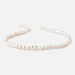 5-6mm Cream Baroque 2mm Large Hole Pearls 15 inch 64 pieces (ONLINE ORDER ONLY)