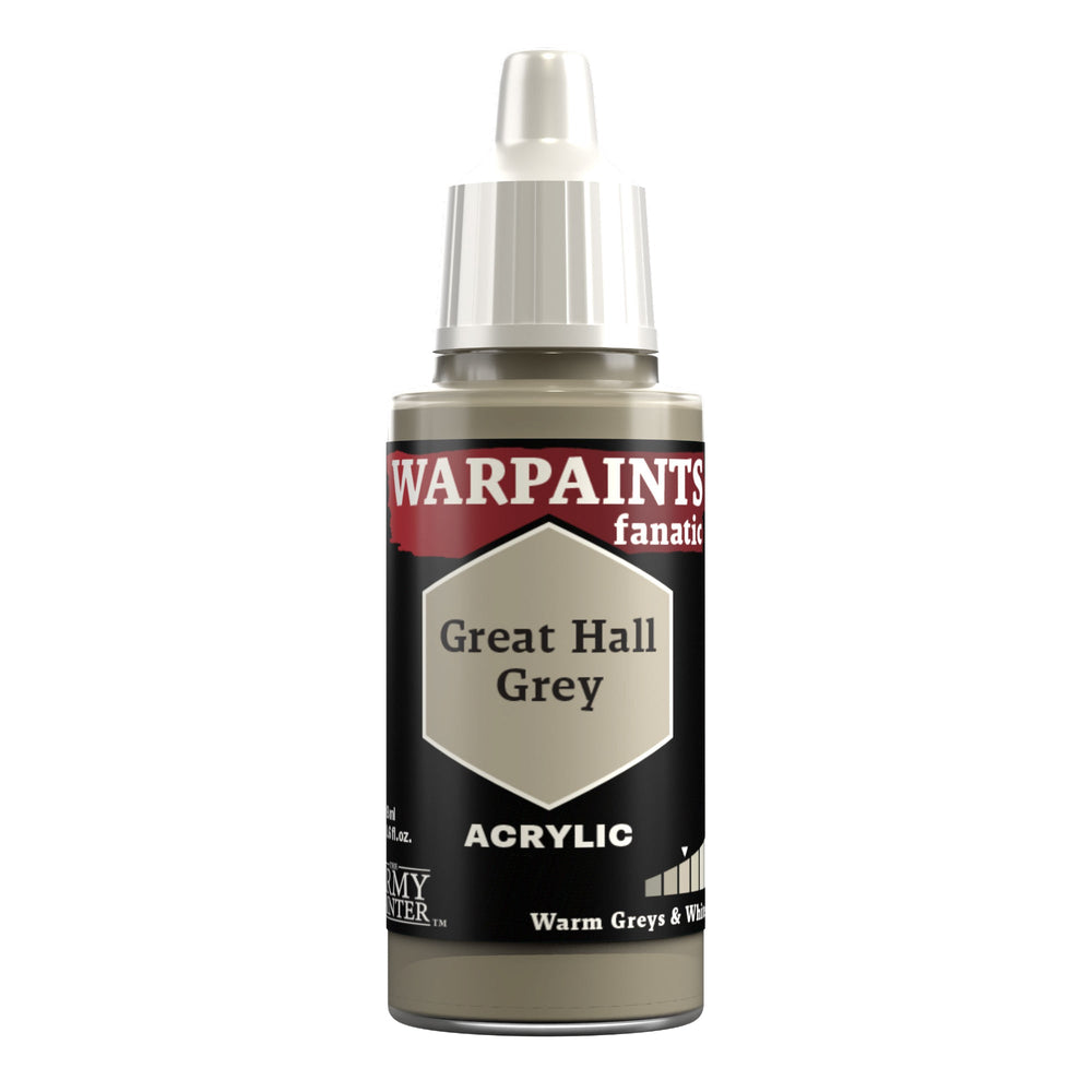 Army Painter Warpaints Fanatic: Great Hall Grey 18ml (ONLINE ORDER ONLY)