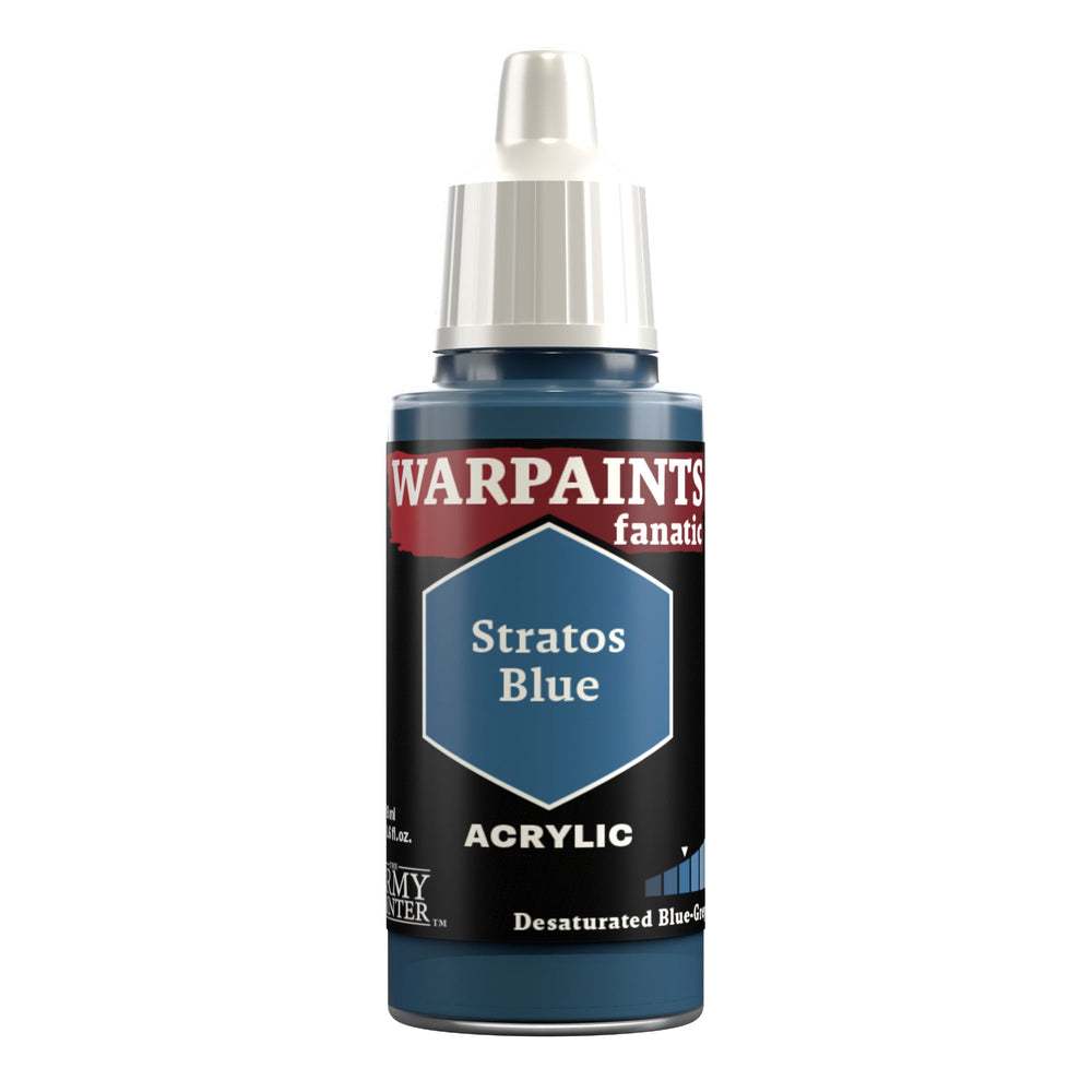 Army Painter Warpaints Fanatic: Stratos Blue 18ml (ONLINE ORDER ONLY)