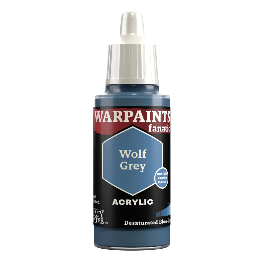 Army Painter Warpaints Fanatic: Wolf Grey 18ml (ONLINE ORDER ONLY)