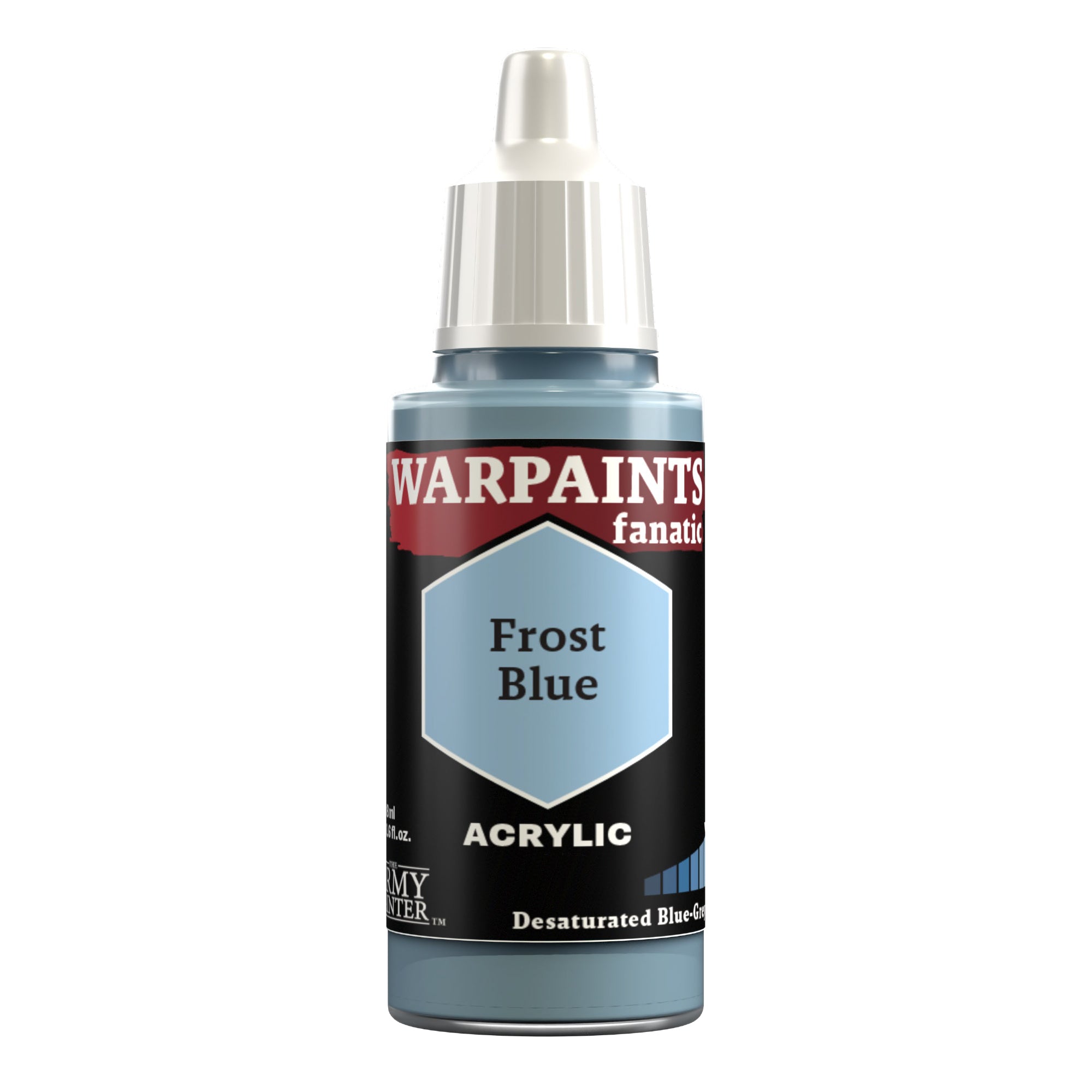 Army Painter Warpaints Fanatic: Frost Blue 18ml (ONLINE ORDER ONLY)
