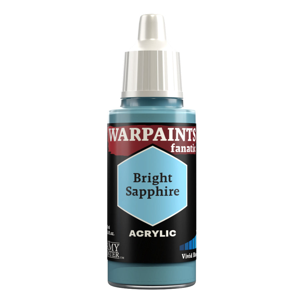 Army Painter Warpaints Fanatic: Bright Sapphire 18ml (ONLINE ORDER ONLY)