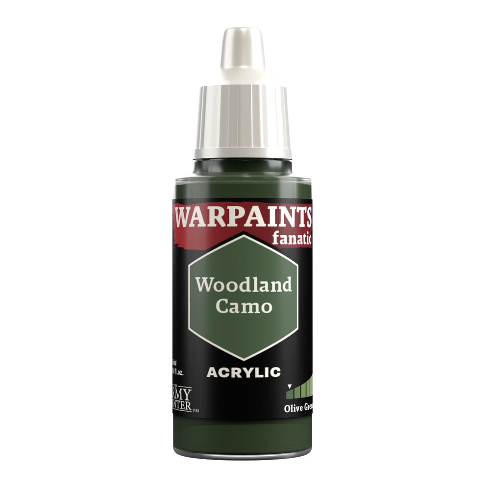Army Painter Warpaints Fanatic: Woodland Camo 18ml (ONLINE ORDER ONLY)