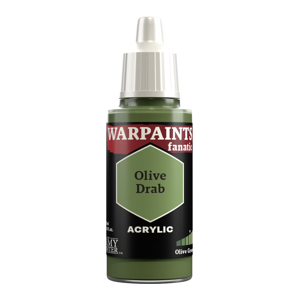 Army Painter Warpaints Fanatic: Olive Drab 18ml (ONLINE ORDER ONLY)