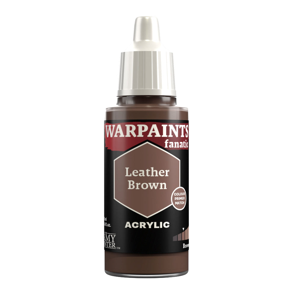 Army Painter Warpaints Fanatic: Leather Brown 18ml (ONLINE ORDER ONLY)