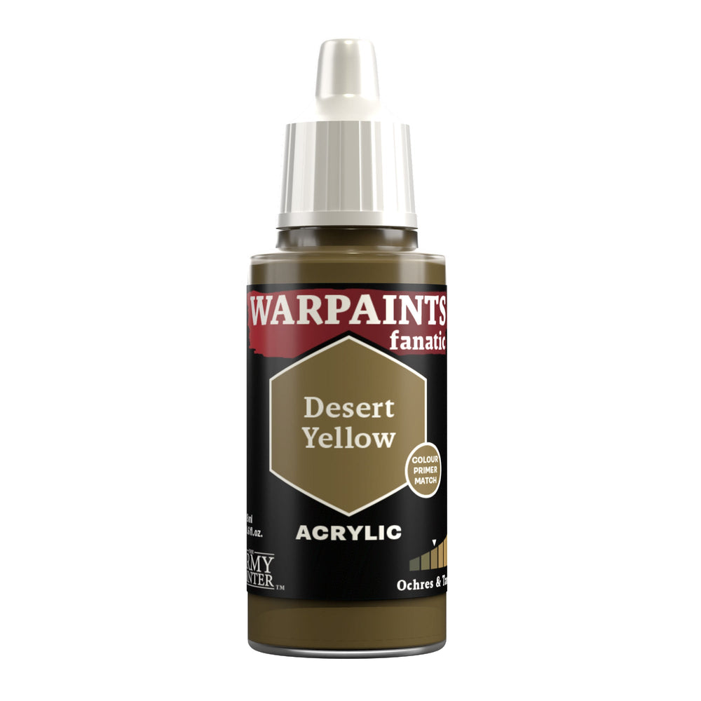 Army Painter Warpaints Fanatic: Desert Yellow 18ml (ONLINE ORDER ONLY)